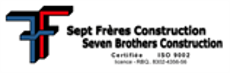 Sept Frères construction, Rivière des Prairies