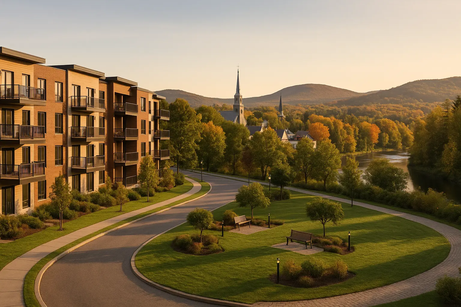 Condos neufs à louer Saint-Jean-de-Matha