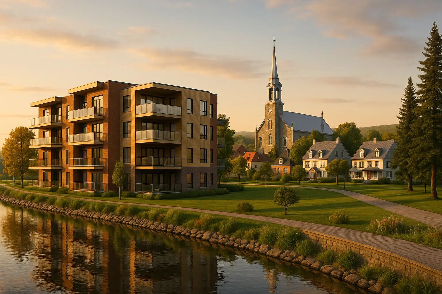 Condos neufs à louer Notre-Dame-du-Mont-Carmel