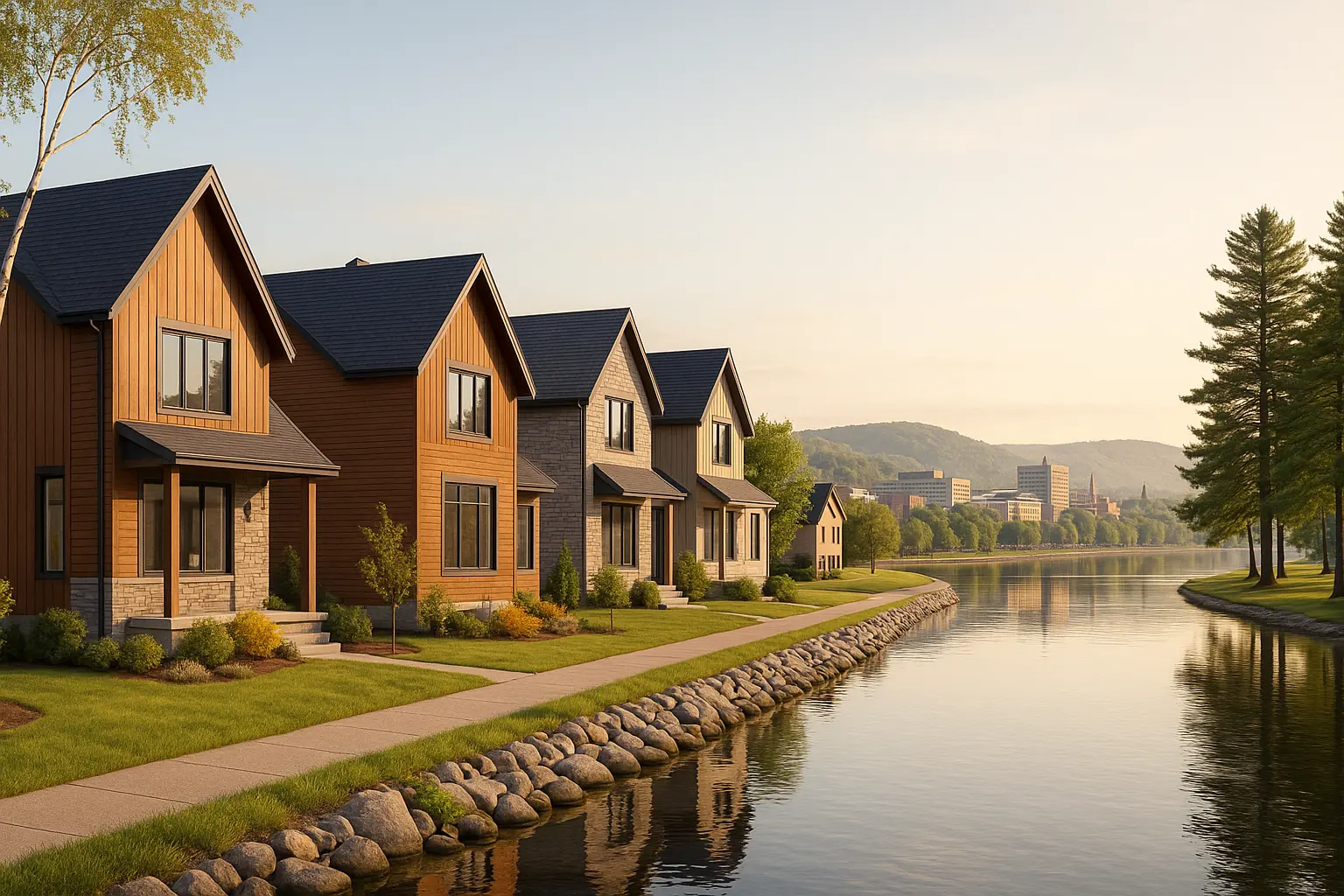 Maisons neuves à vendre à Chicoutimi