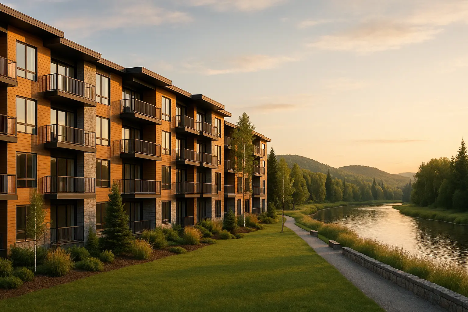 Condos neufs à vendre La Sarre