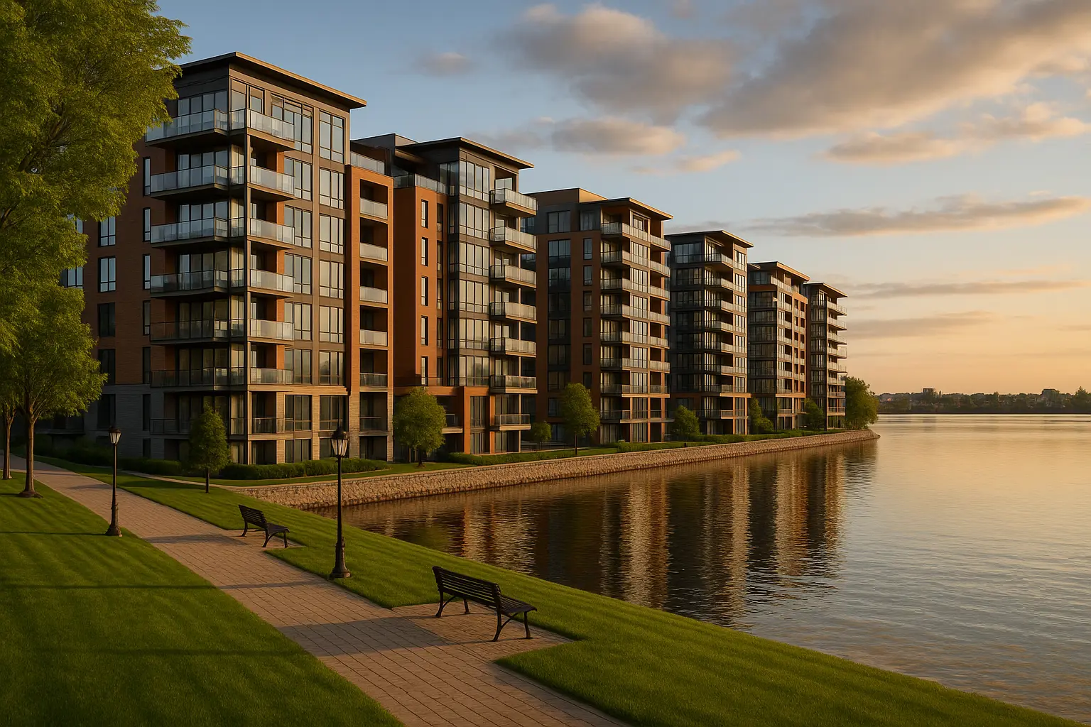 Condos neufs à louer Pont-Viau