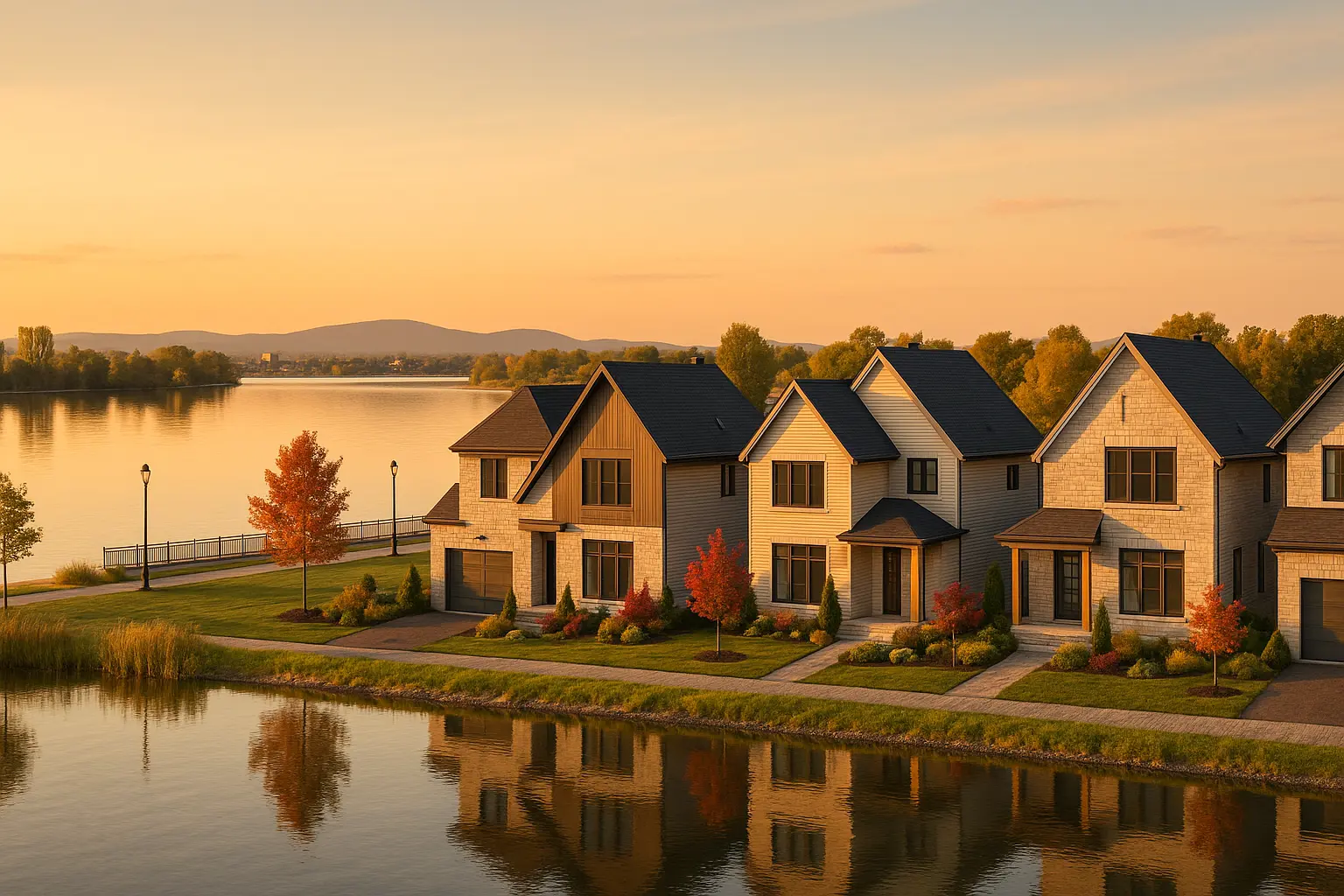 Maisons neuves à Deux-Montagnes