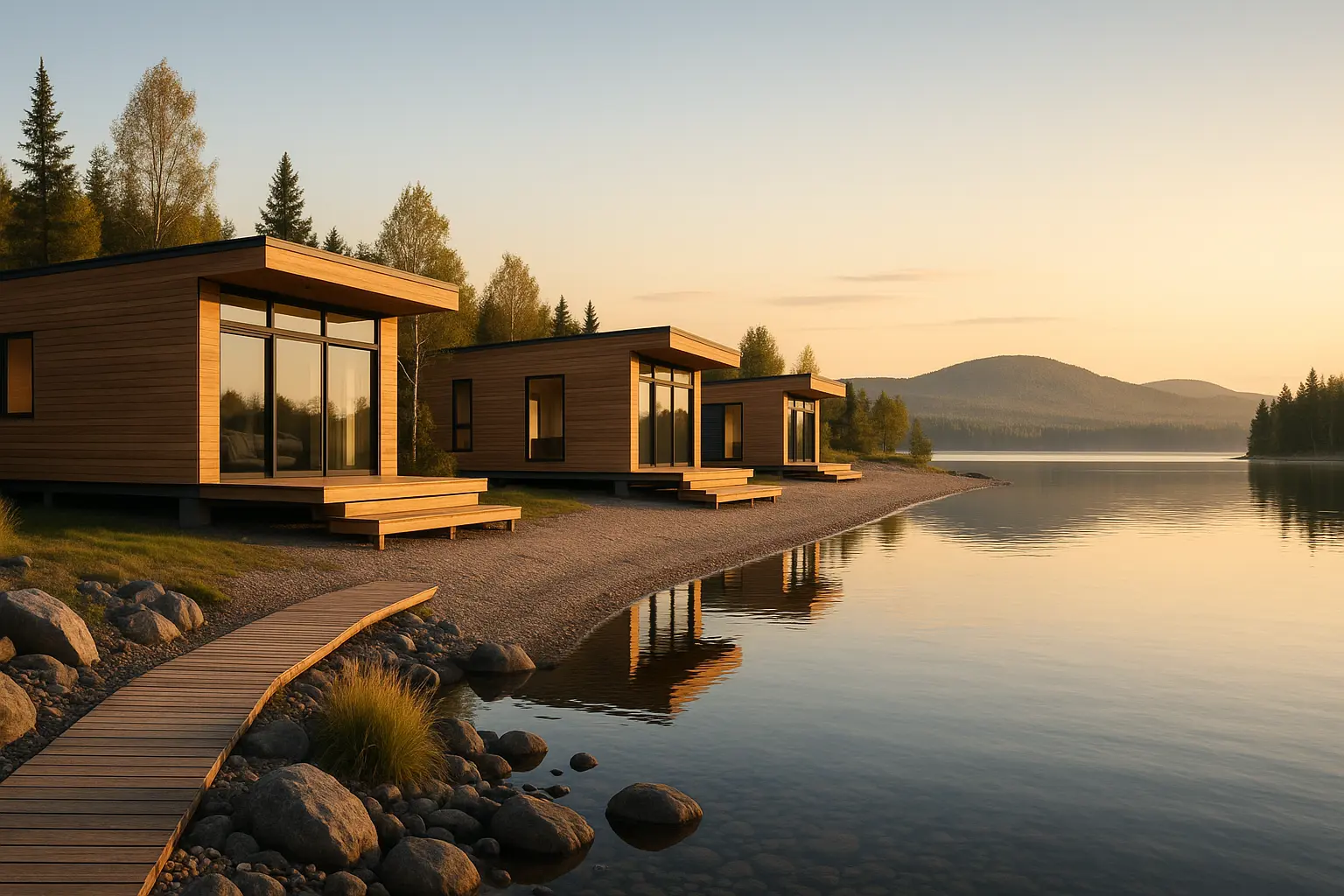 Maisons usinées à Desbiens