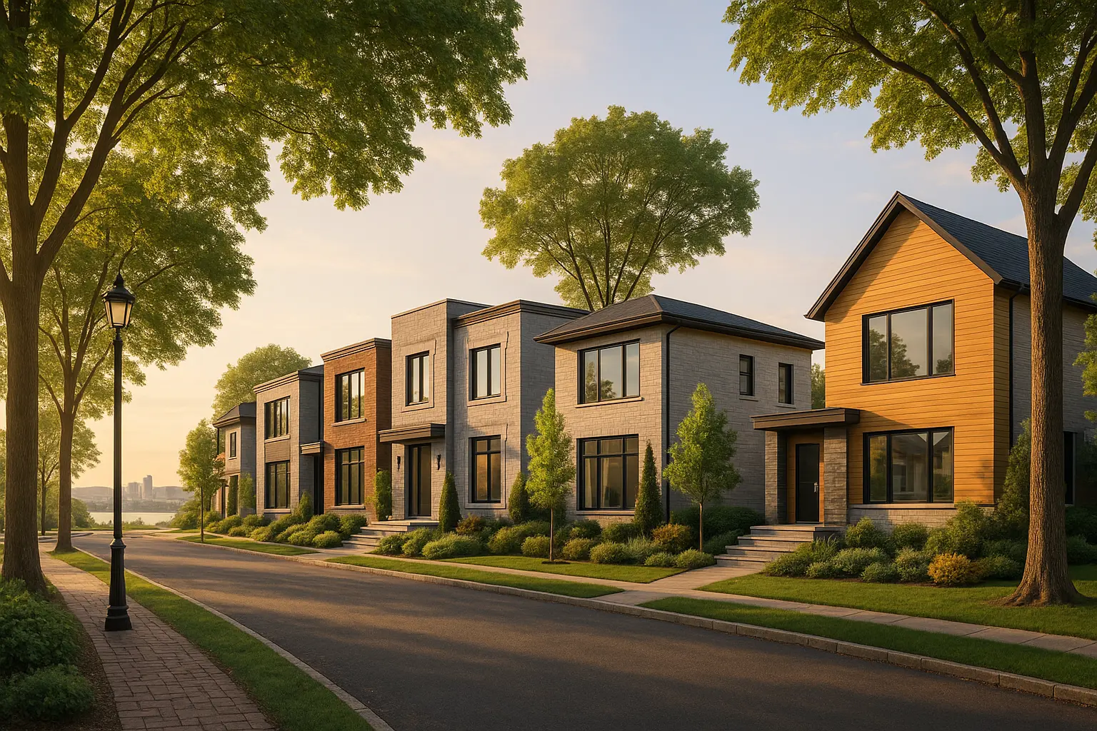 Maisons neuves à Montréal-Ouest