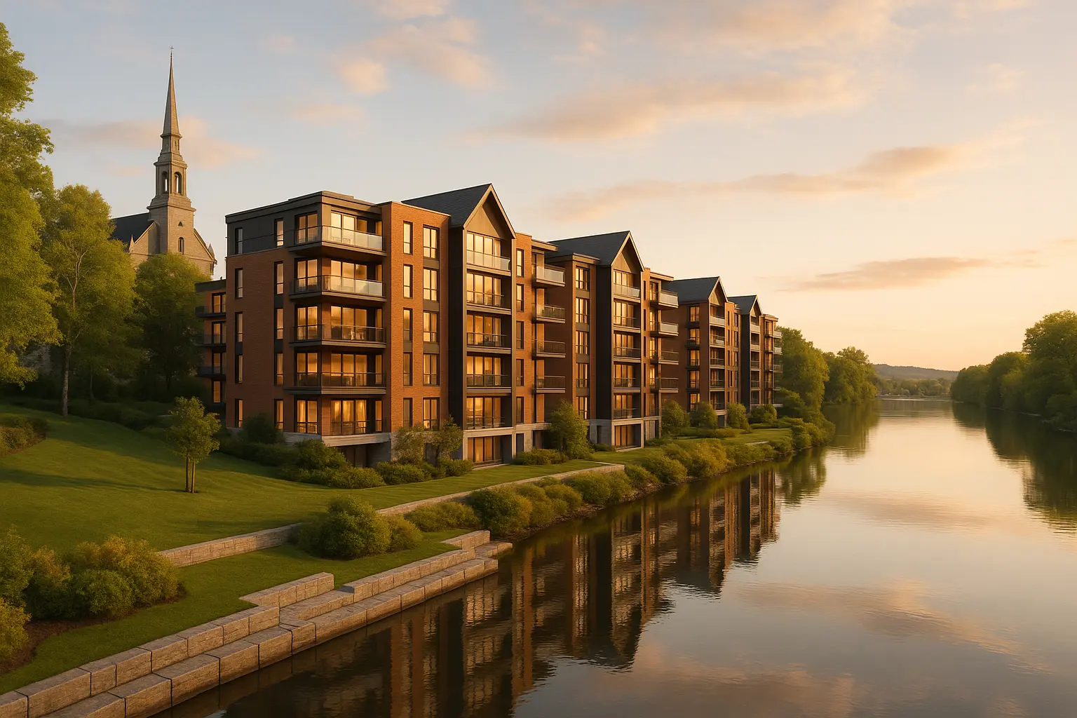 Condos neufs à louer Saint-Eustache