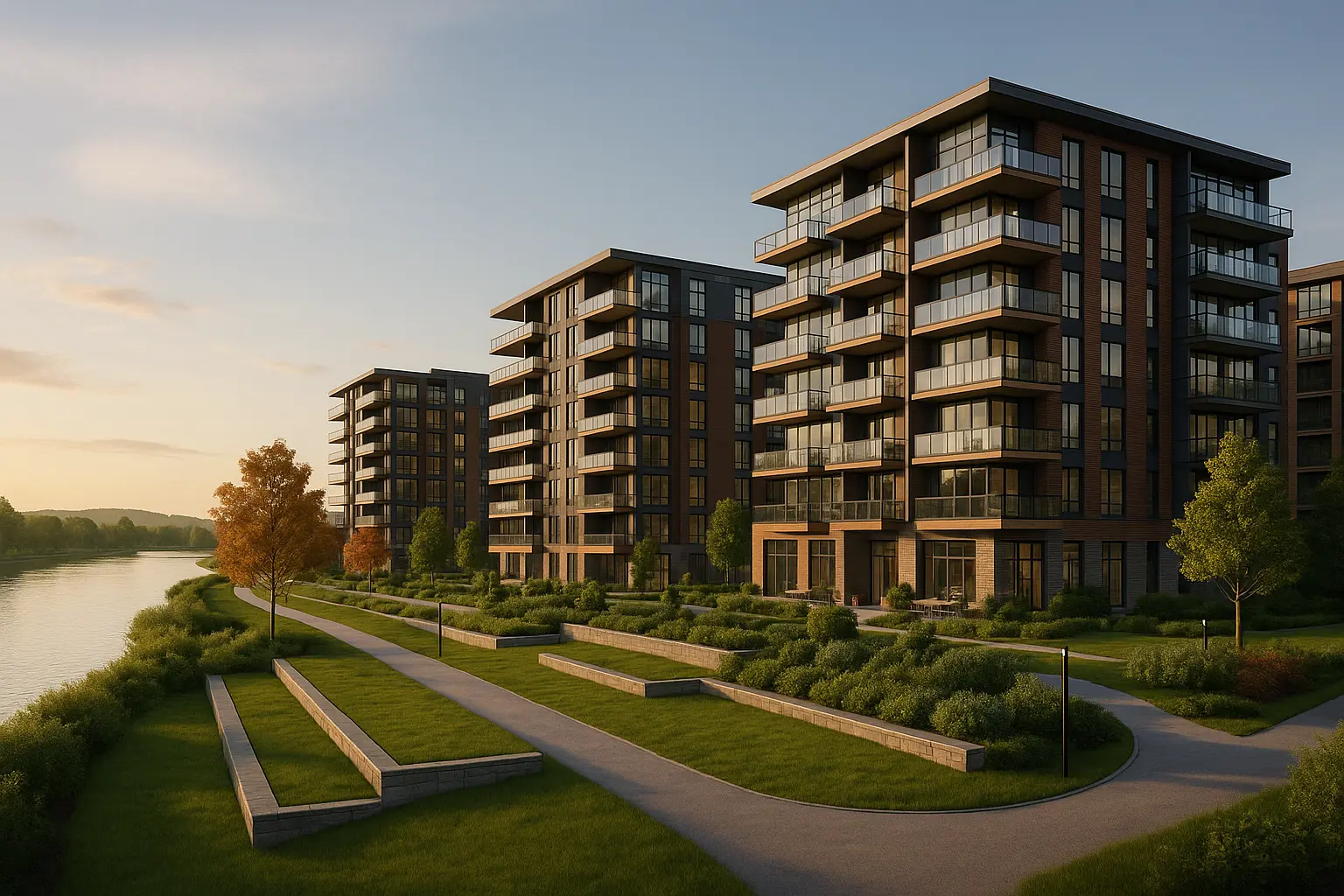 Condos neufs à vendre à Châteauguay