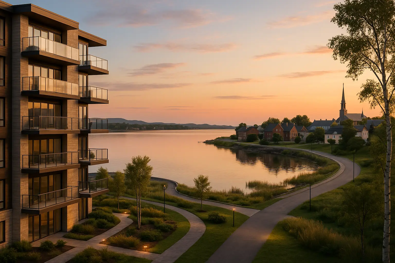 Condos neufs à louer à Montmagny