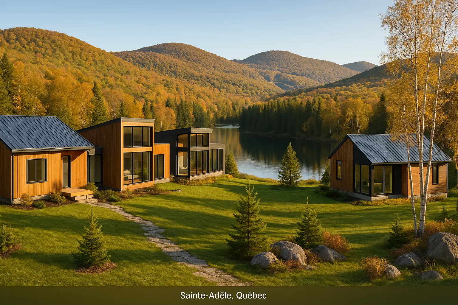 Maisons usinées à vendre Sainte-Adèle