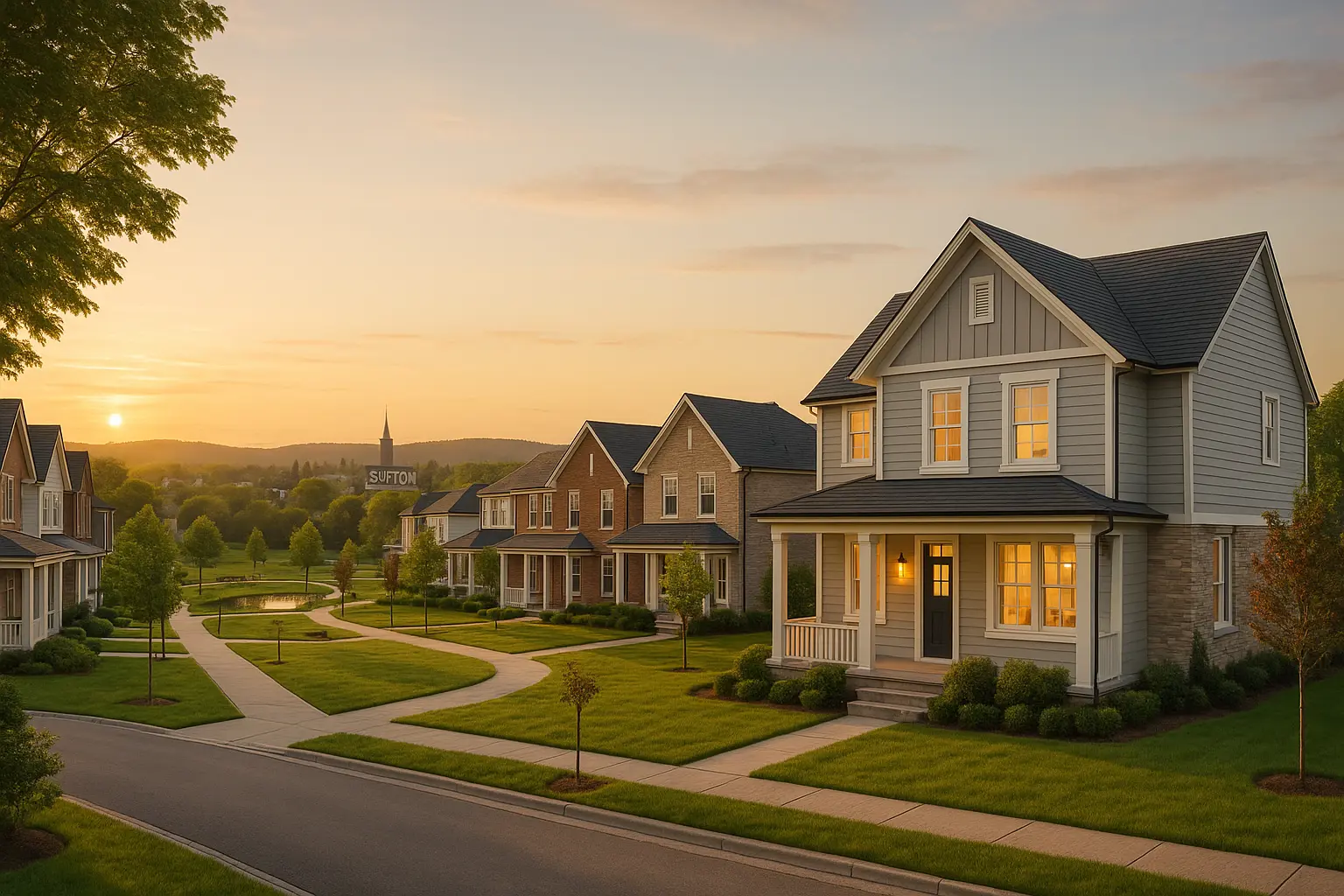 Maisons neuves à Sutton