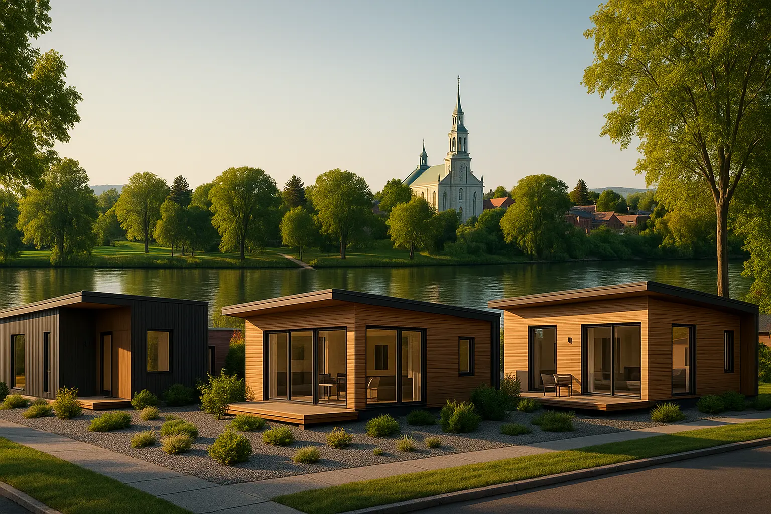 Maisons usinées à vendre à Saint-Eustache