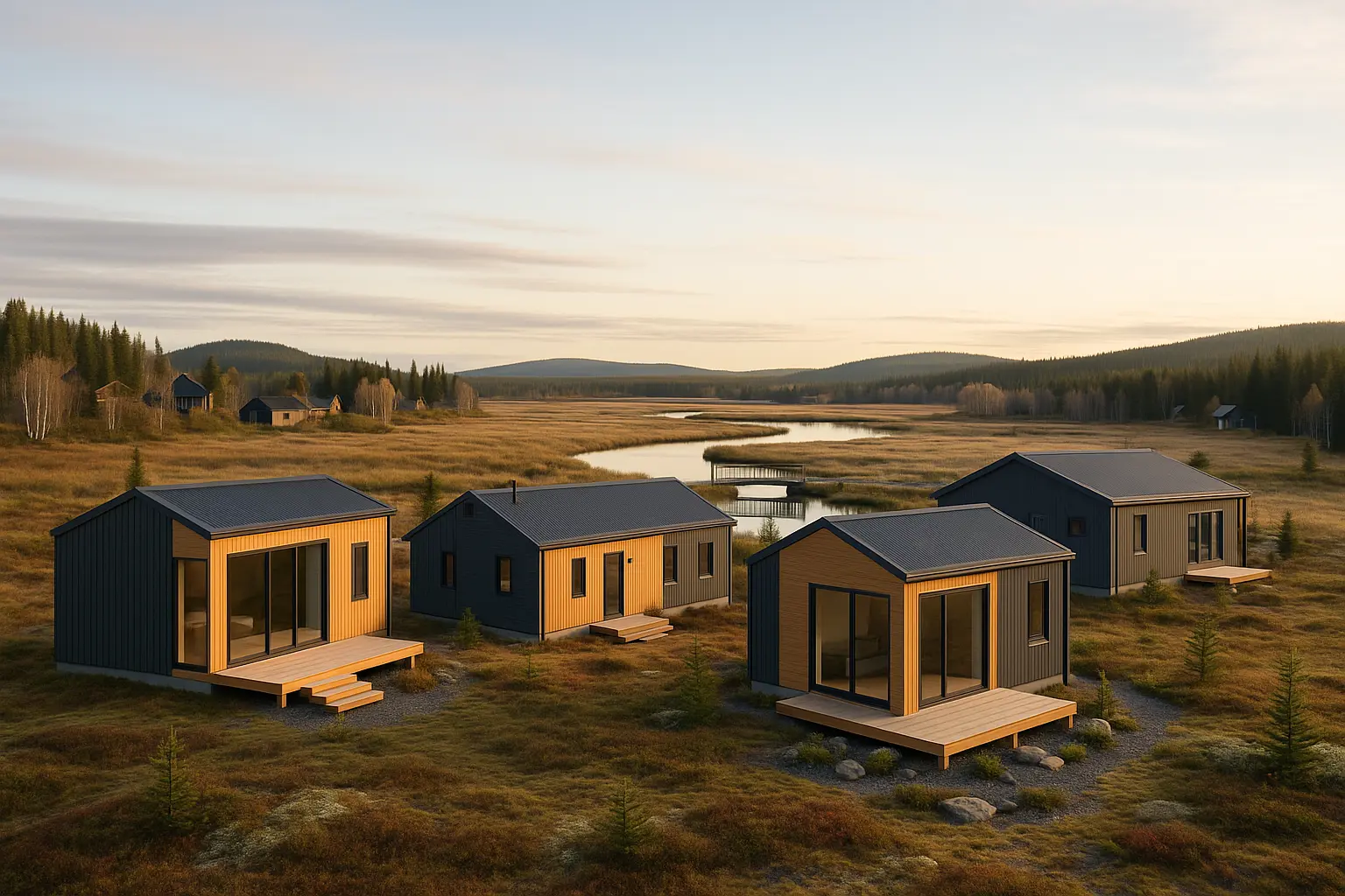 Maisons usinées à vendre à Authier