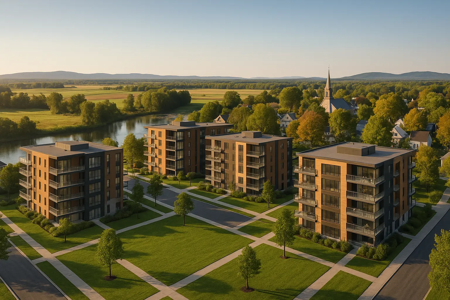 Condos neufs à louer Sainte-Anne-des-Plaines