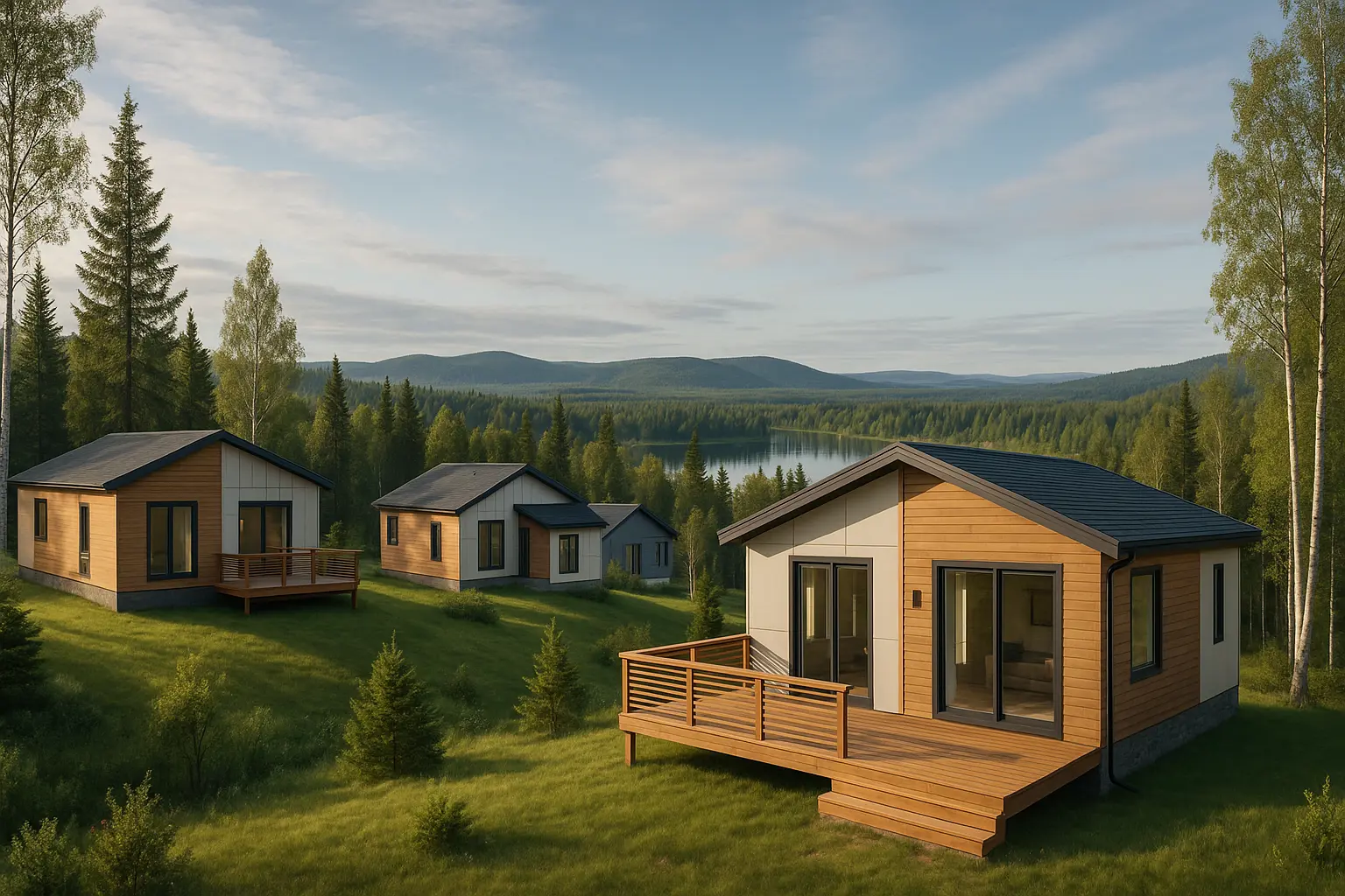 Maisons usinées à vendre à Normandin