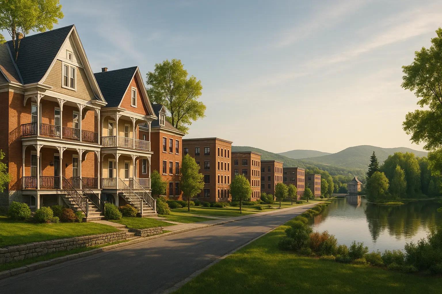 Multiplex à vendre à Kingsey Falls