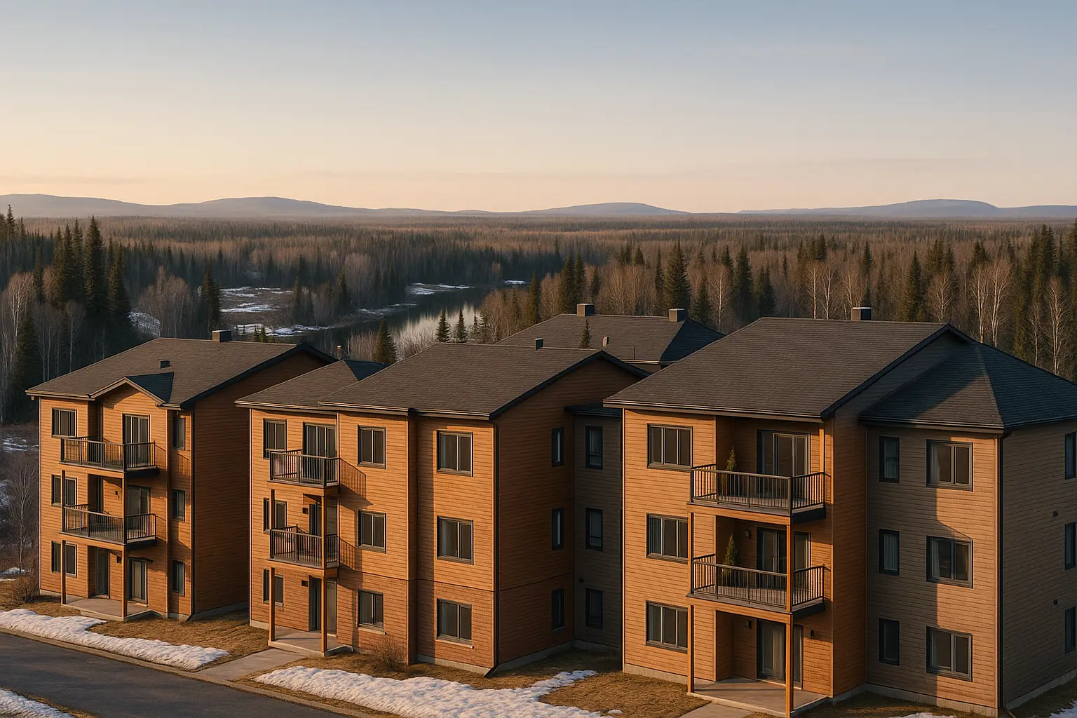 Multiplex Homes in Chapais