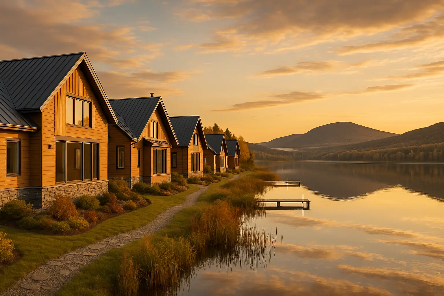 Maisons neuves à Pohénégamook