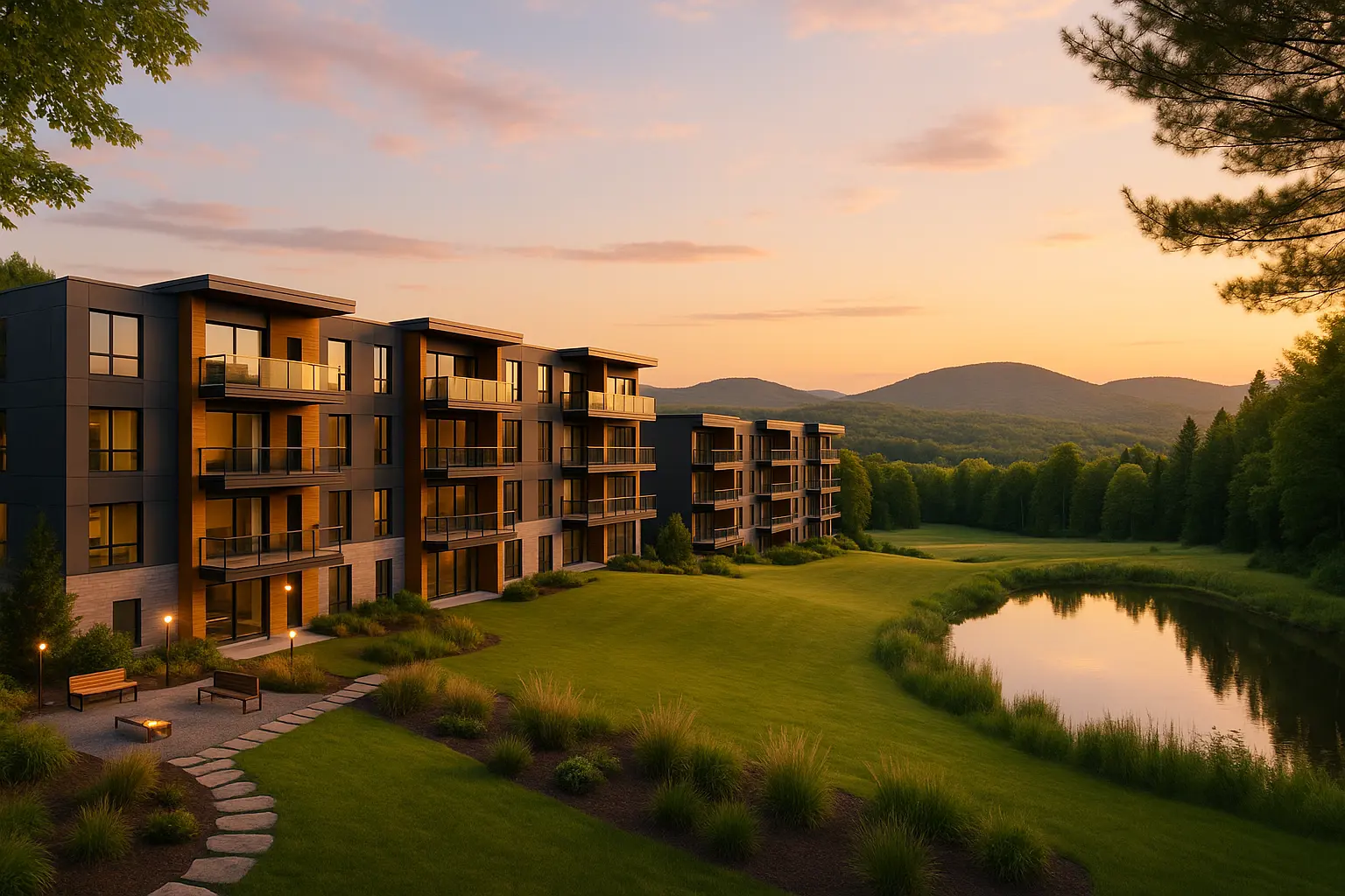 Condos neufs à vendre à Adstock