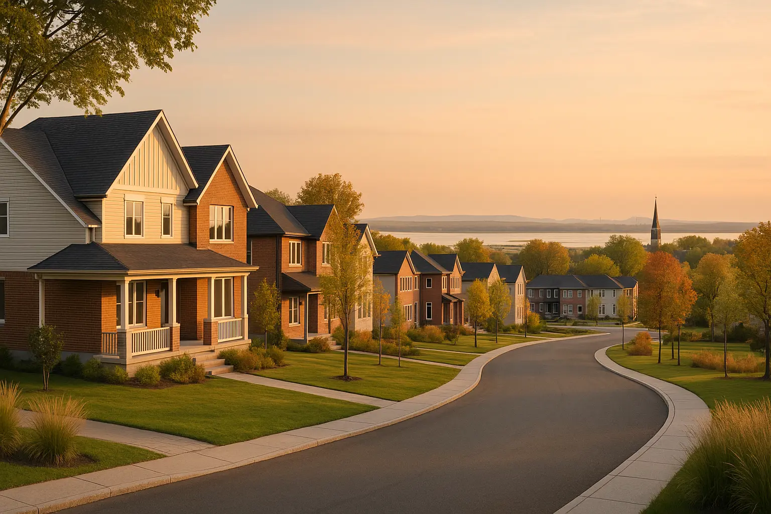 Maisons neuves à Contrecoeur