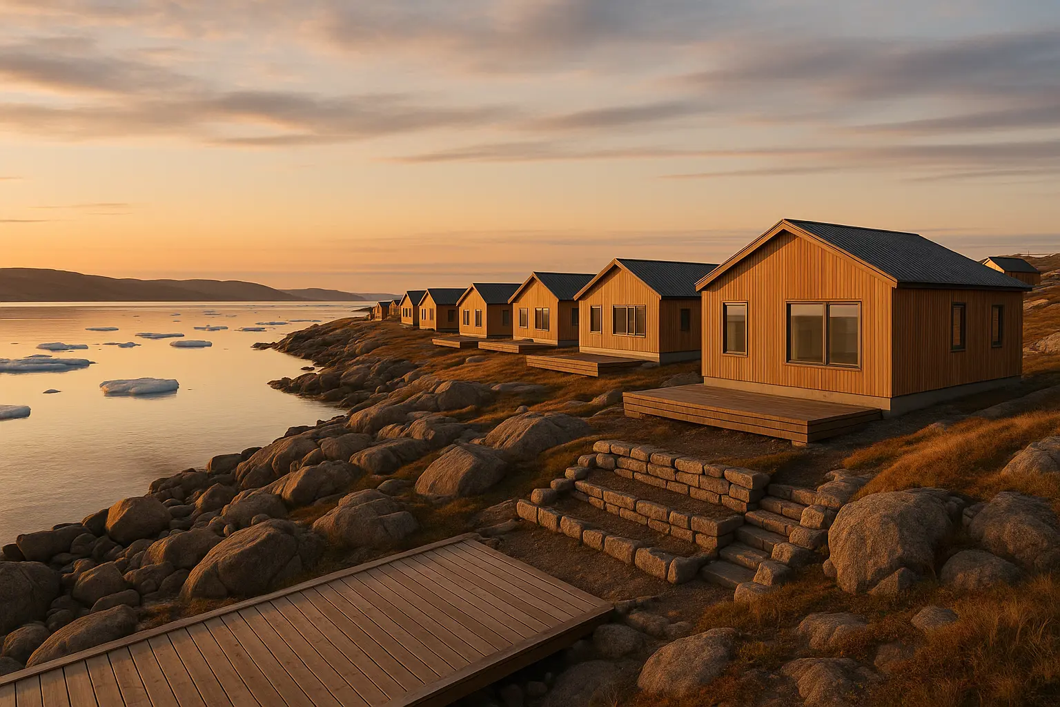 Maisons neuves à Inukjuak