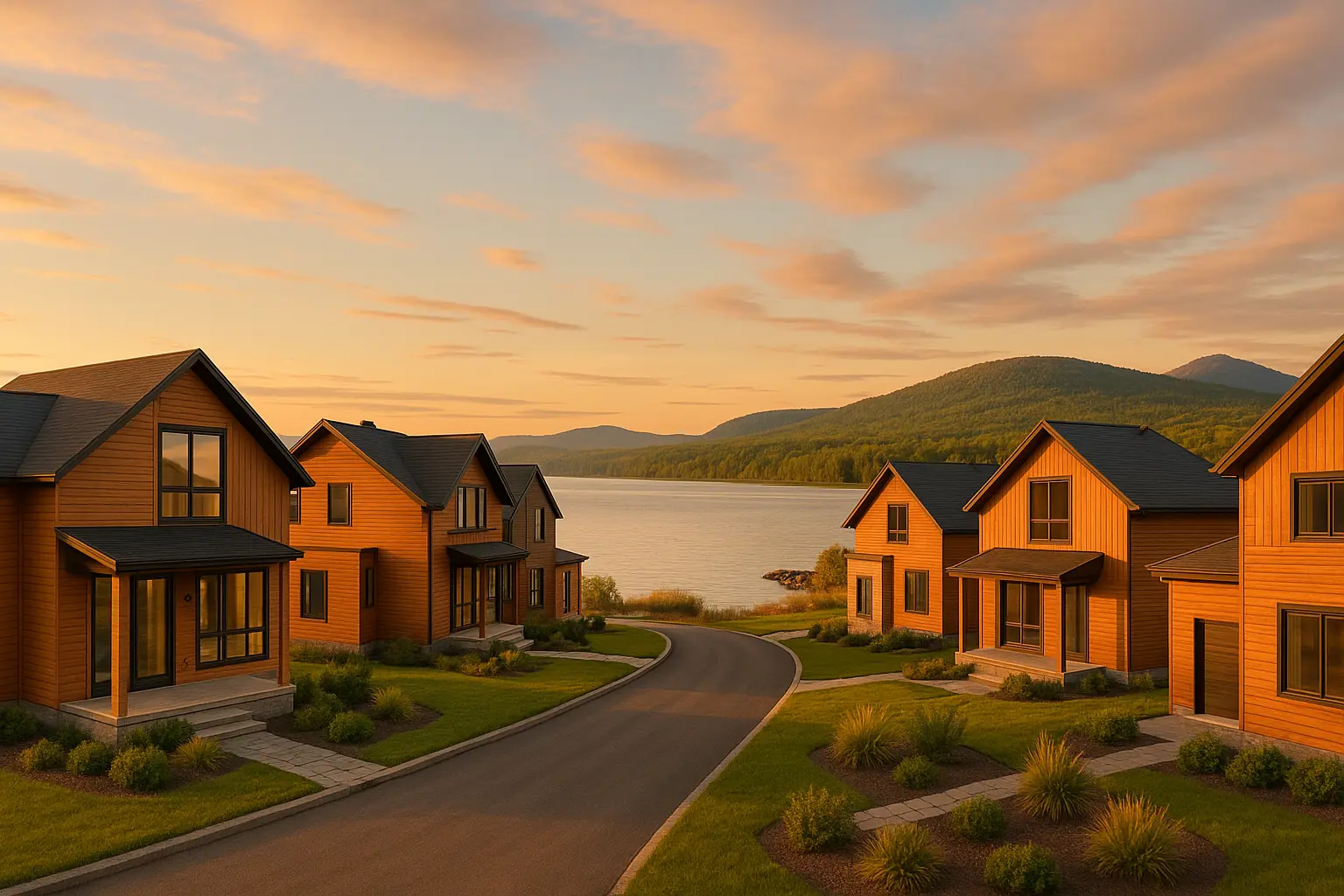 Maisons neuves à Cabano