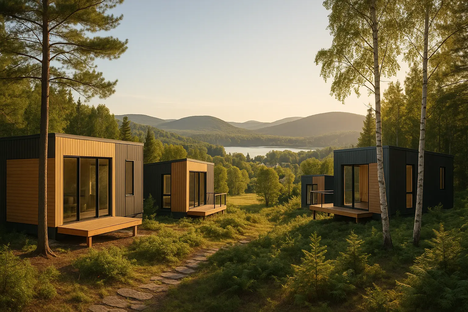 Maisons usinées à vendre à Prévost