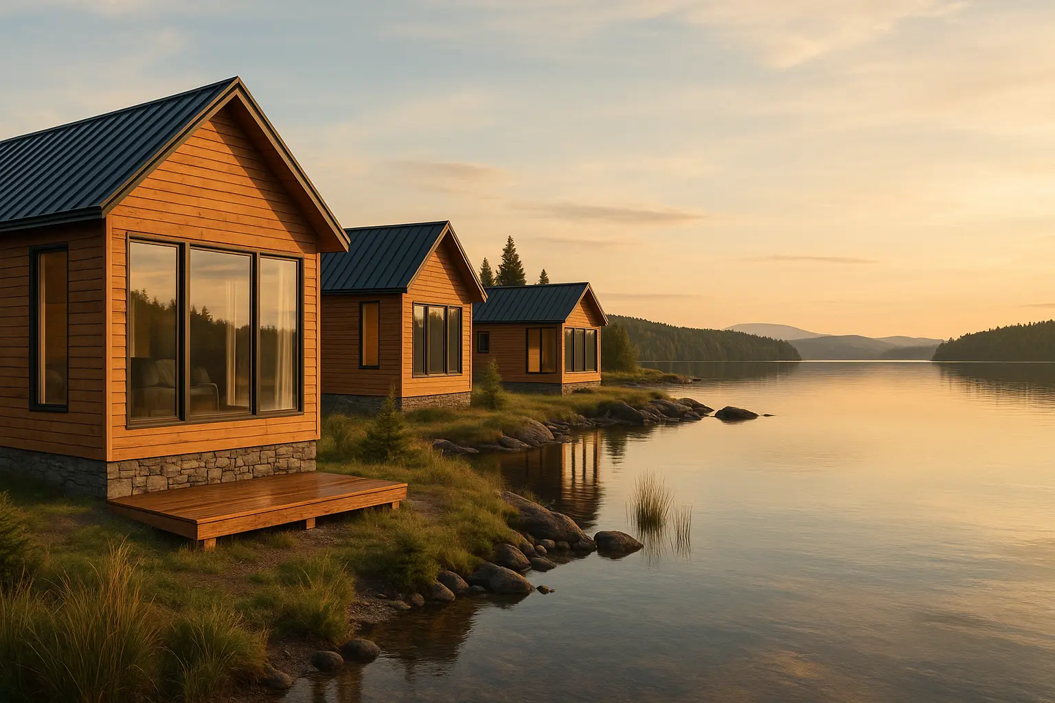 Maisons usinées à Saint-Bruno-Lac-Saint-Jean