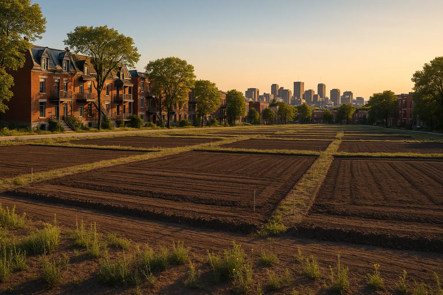 Terrains à vendre à Mercier-Hochelaga-Maisonneuve
