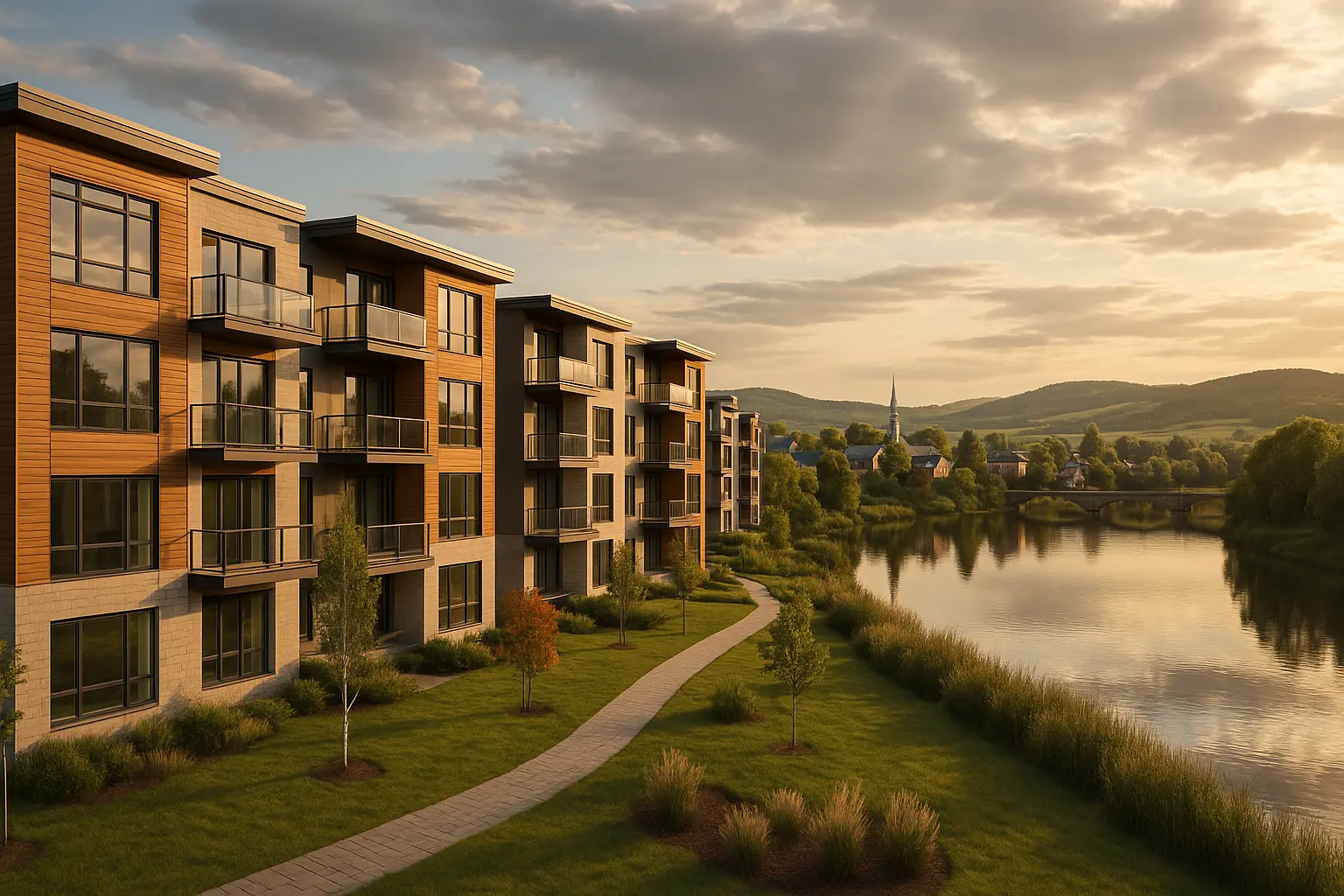 Condos neufs à Bégin