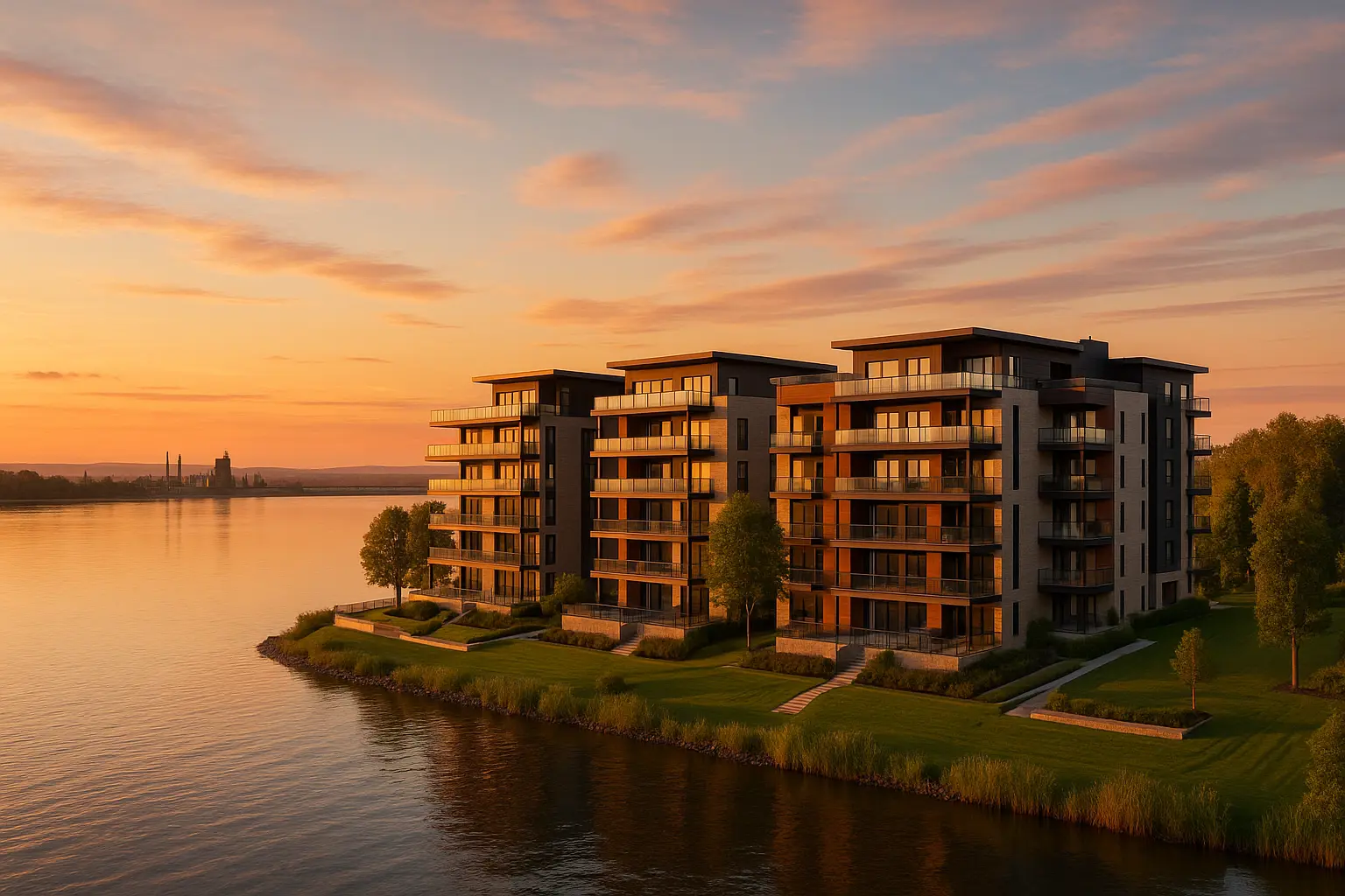 Condos neufs à vendre à Bécancour