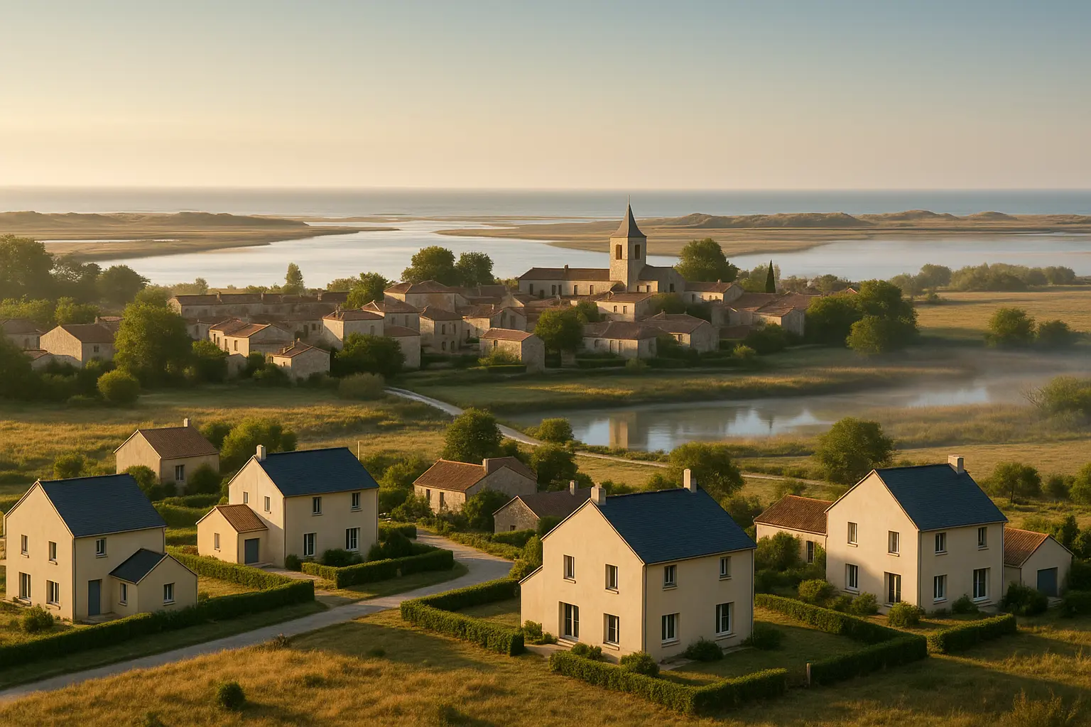 Maisons neuves à Angliers
