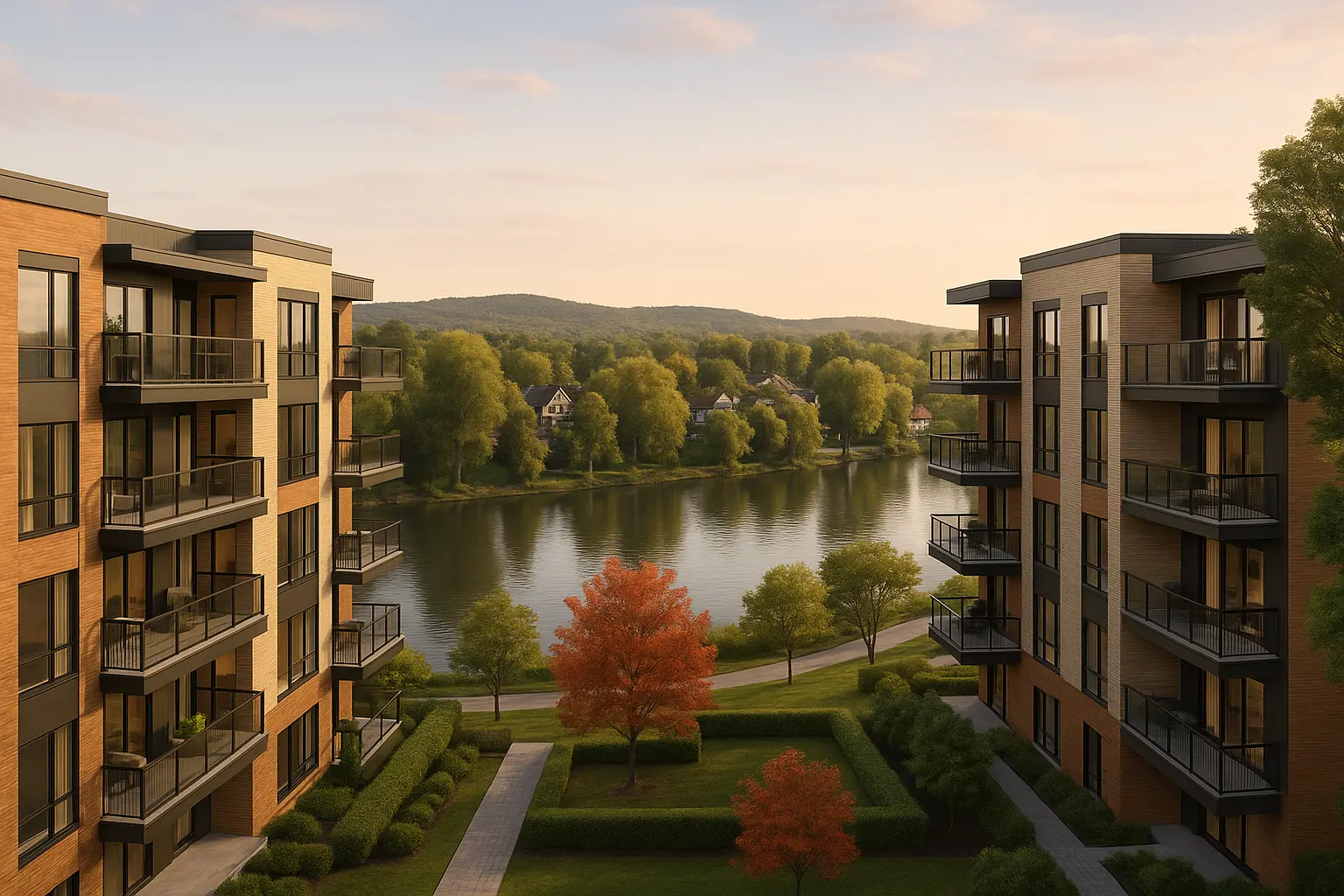 Condos neufs à louer à Bois-des-Filion