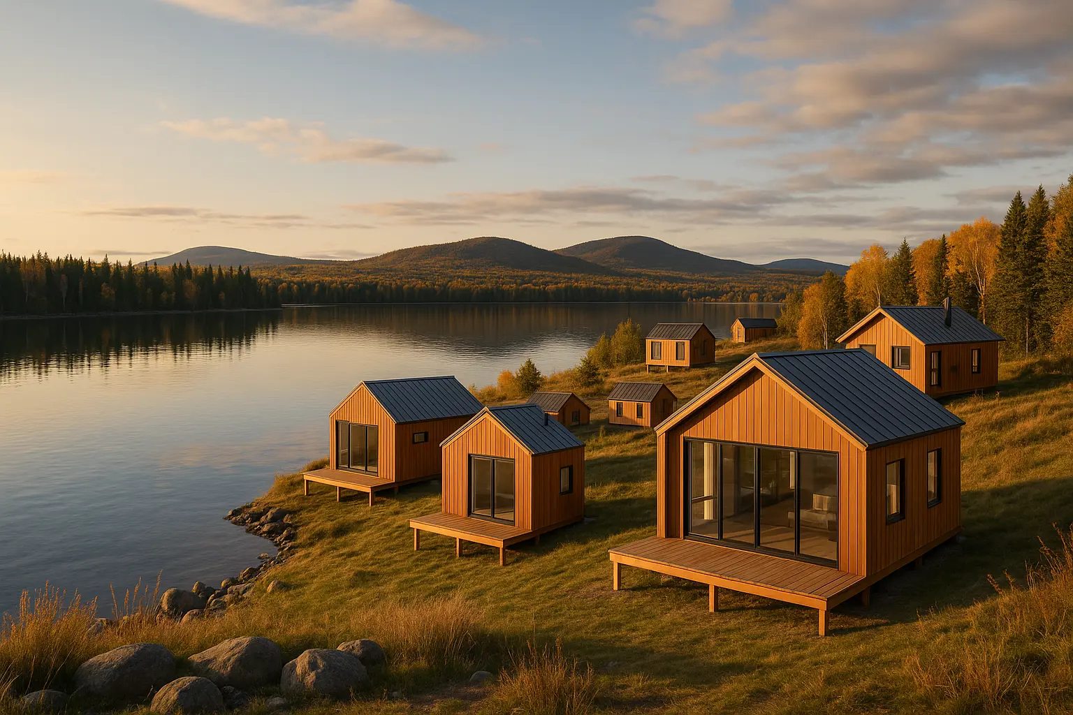 Maisons usinées à Métabetchouan
