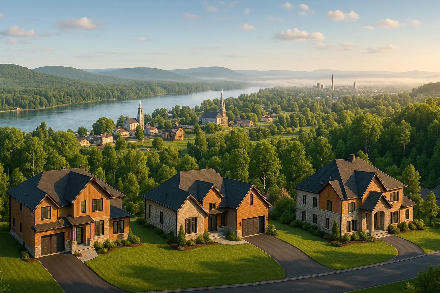 Maisons neuves à vendre en Mauricie