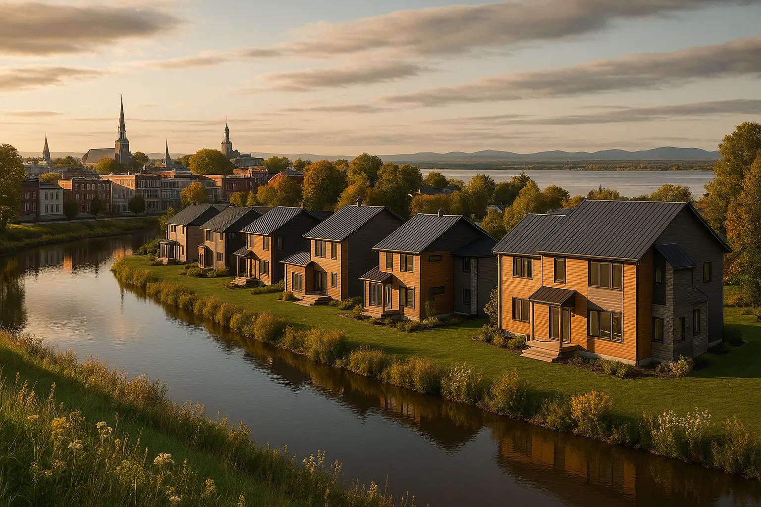 Maisons neuves à Montmagny