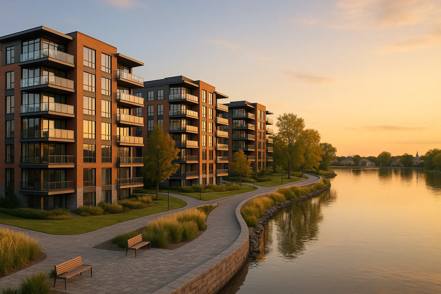 Condos neufs à louer Boucherville