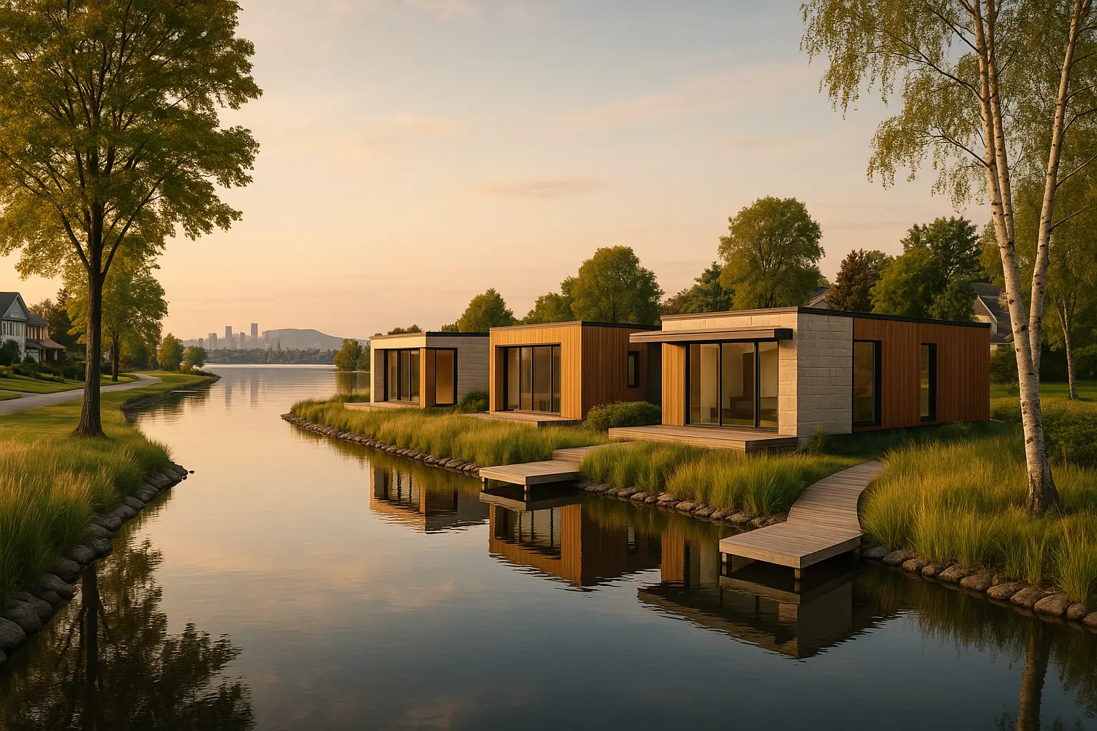 Maisons usinées à Baie-D'Urfé