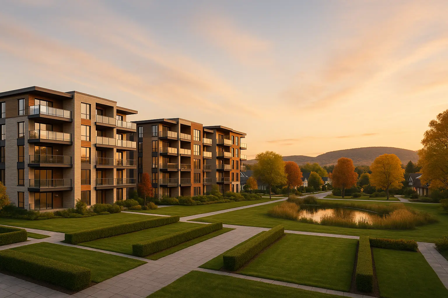 Condos neufs à louer à Dunham