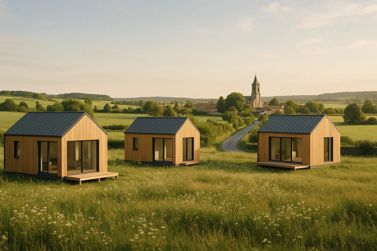 Maisons usinées à vendre à Angliers