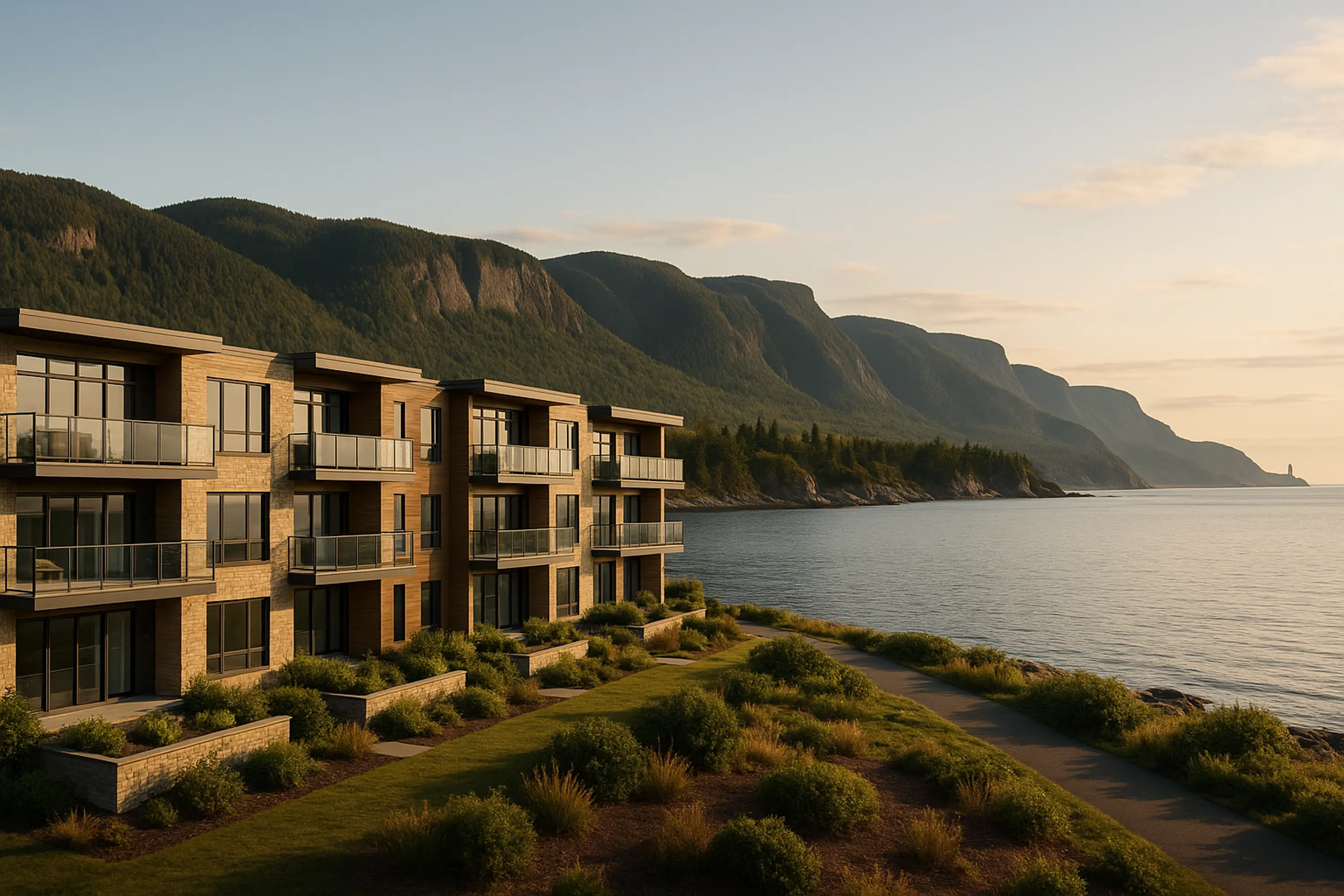 Condos neufs à Sainte-Anne-des-Monts