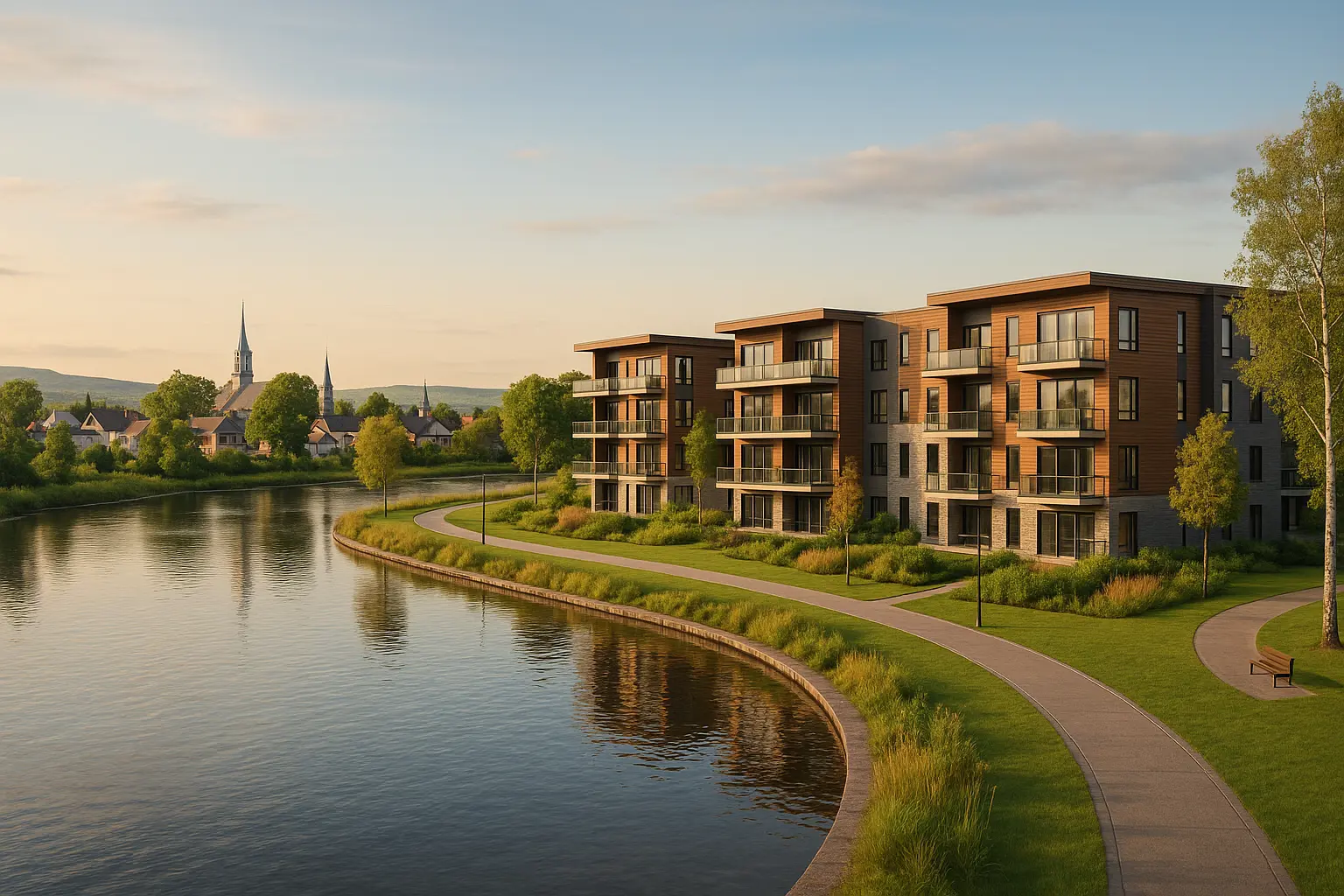 Condos neufs à louer à Yamachiche