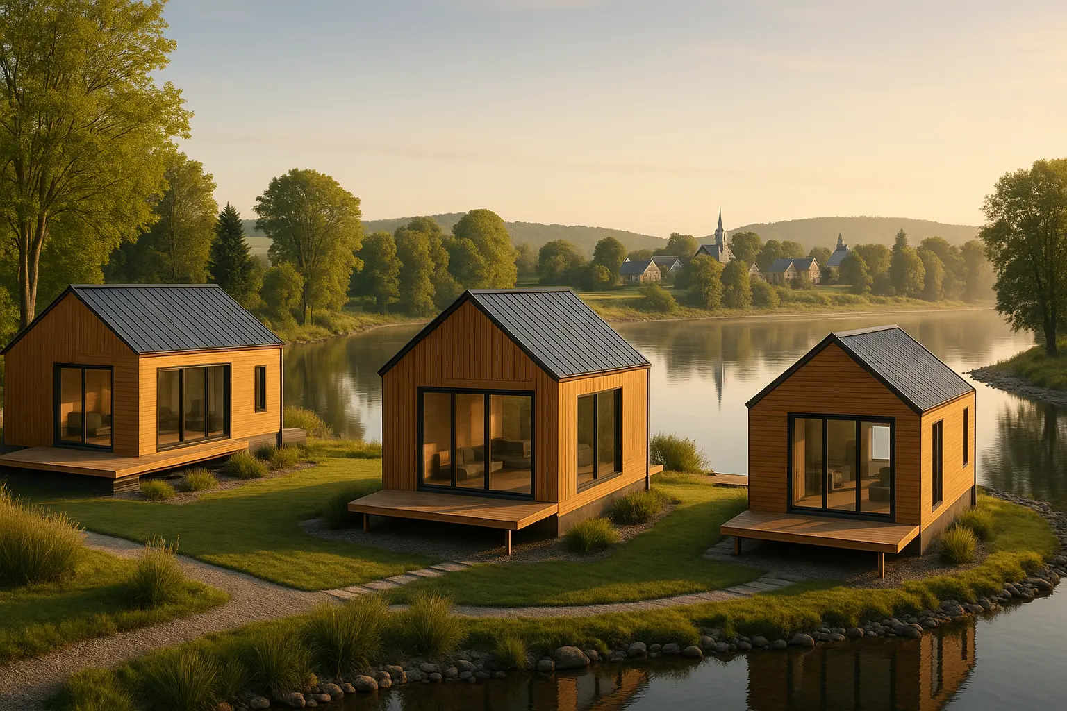 Maisons usinées à vendre à Batiscan