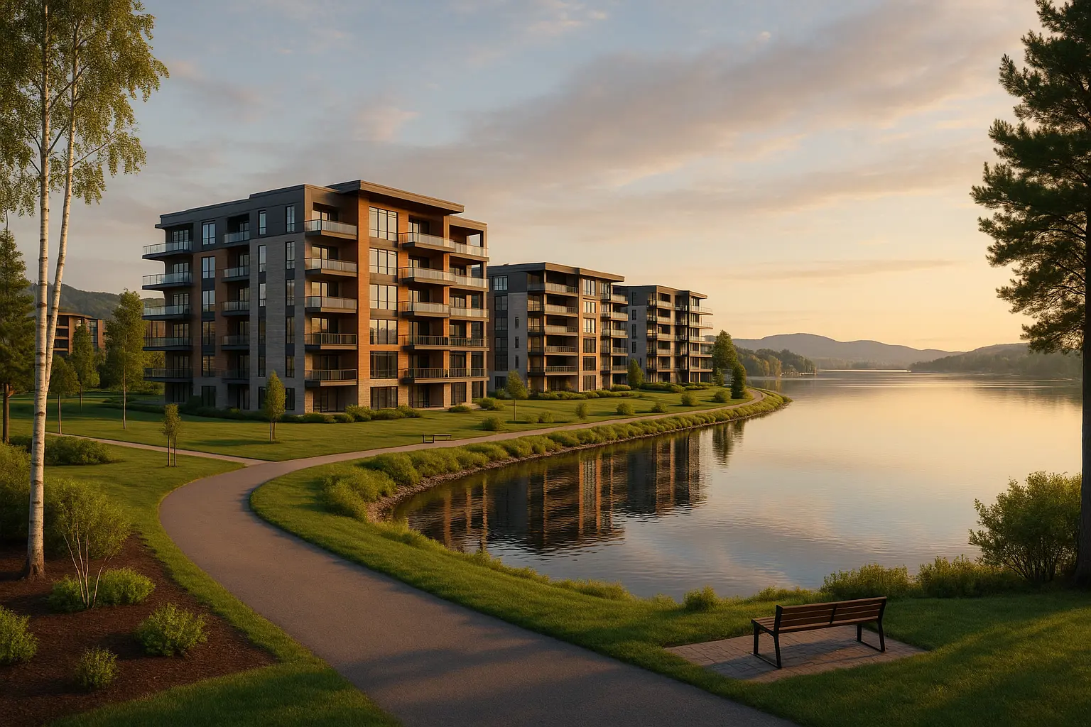 Condos neufs à louer à Dolbeau-Mistassini