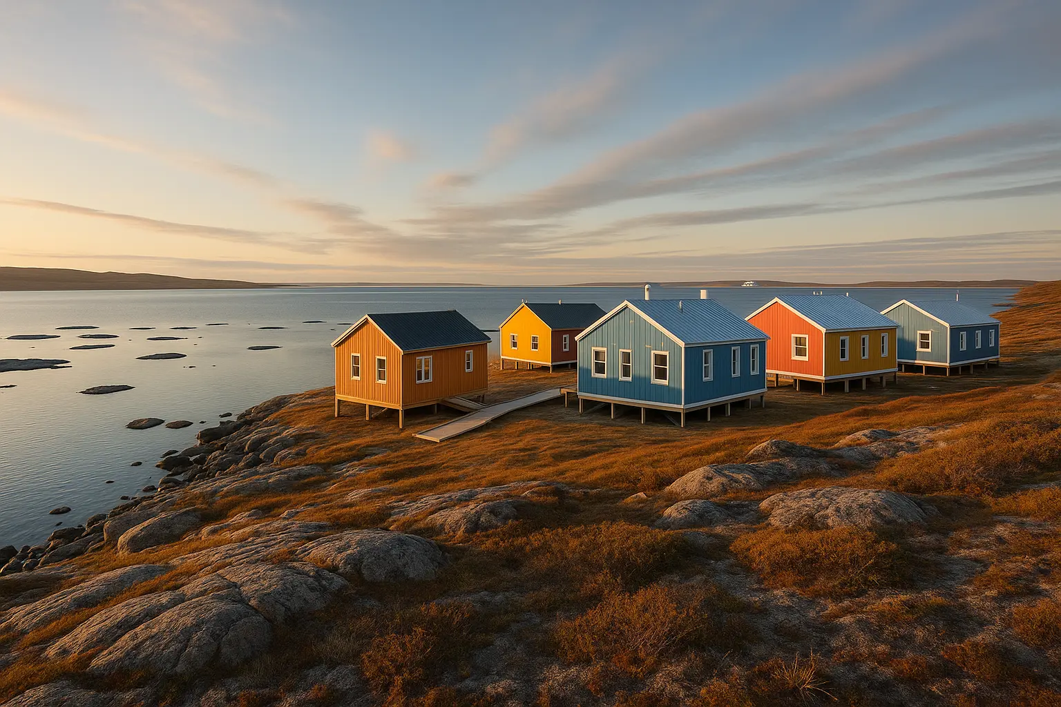 Maisons neuves à Akulivik