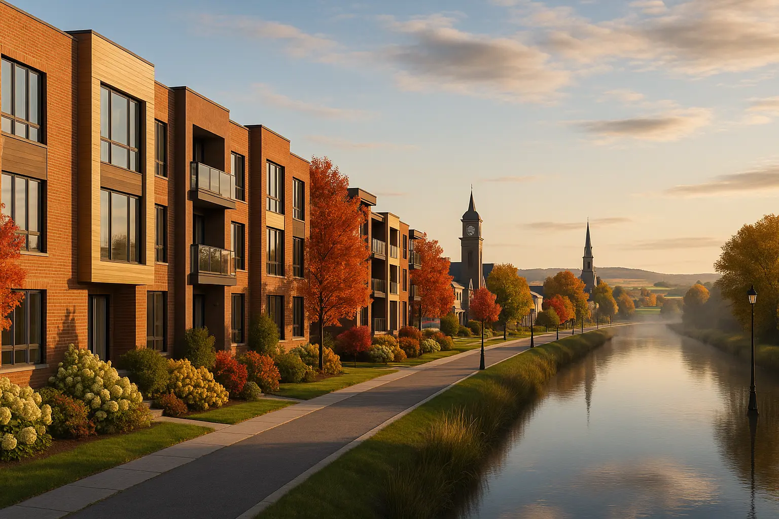 Condos neufs à louer à Plessisville