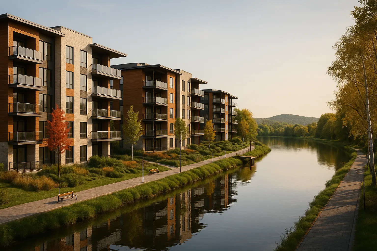 Condos neufs à louer à Authier