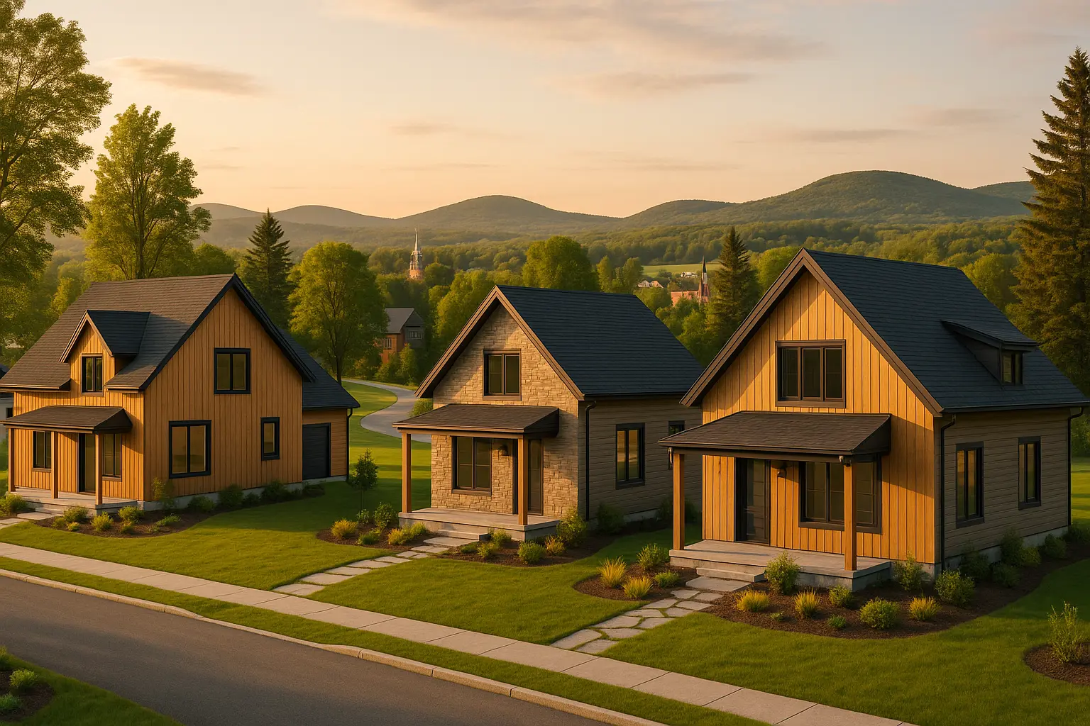 Maisons neuves à Coaticook