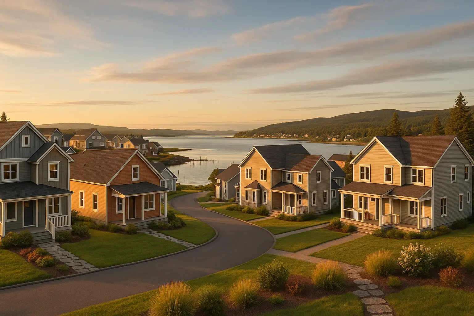 Maisons neuves à Caplan