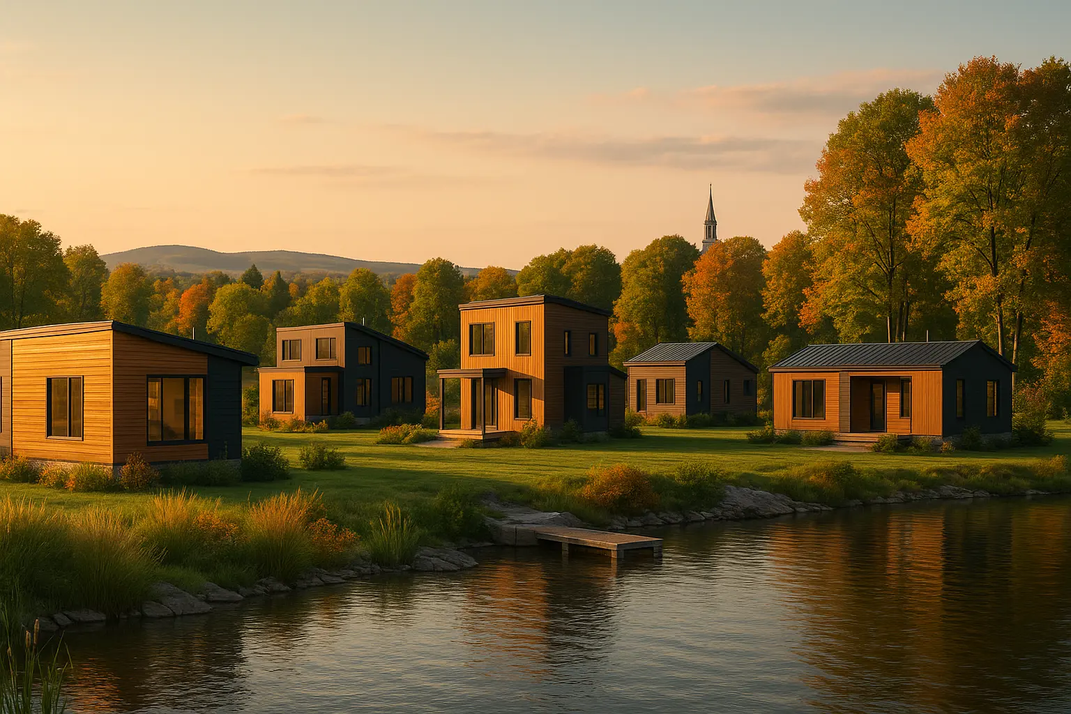 Maisons usinées à vendre à Daveluyville