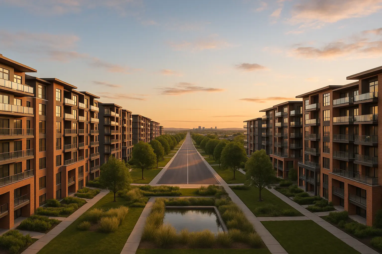 Condos neufs à louer à Beaumont